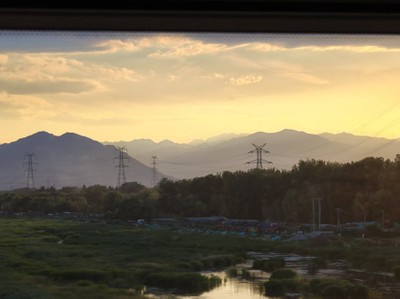 夕阳怪美的嘞