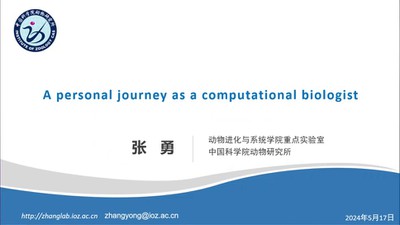 A personal journey as a computational biologist-poster